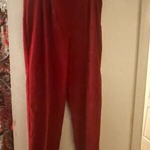 Briggs New York Vibrant Red Women's Trousers